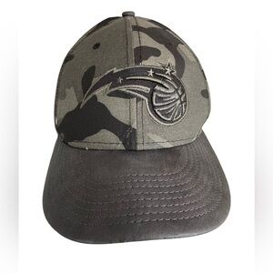 New Era Orlando Magic NBA Black and Gray Camouflaged Hat